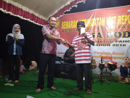 PHBN DESA BODAG TAHUN 2018